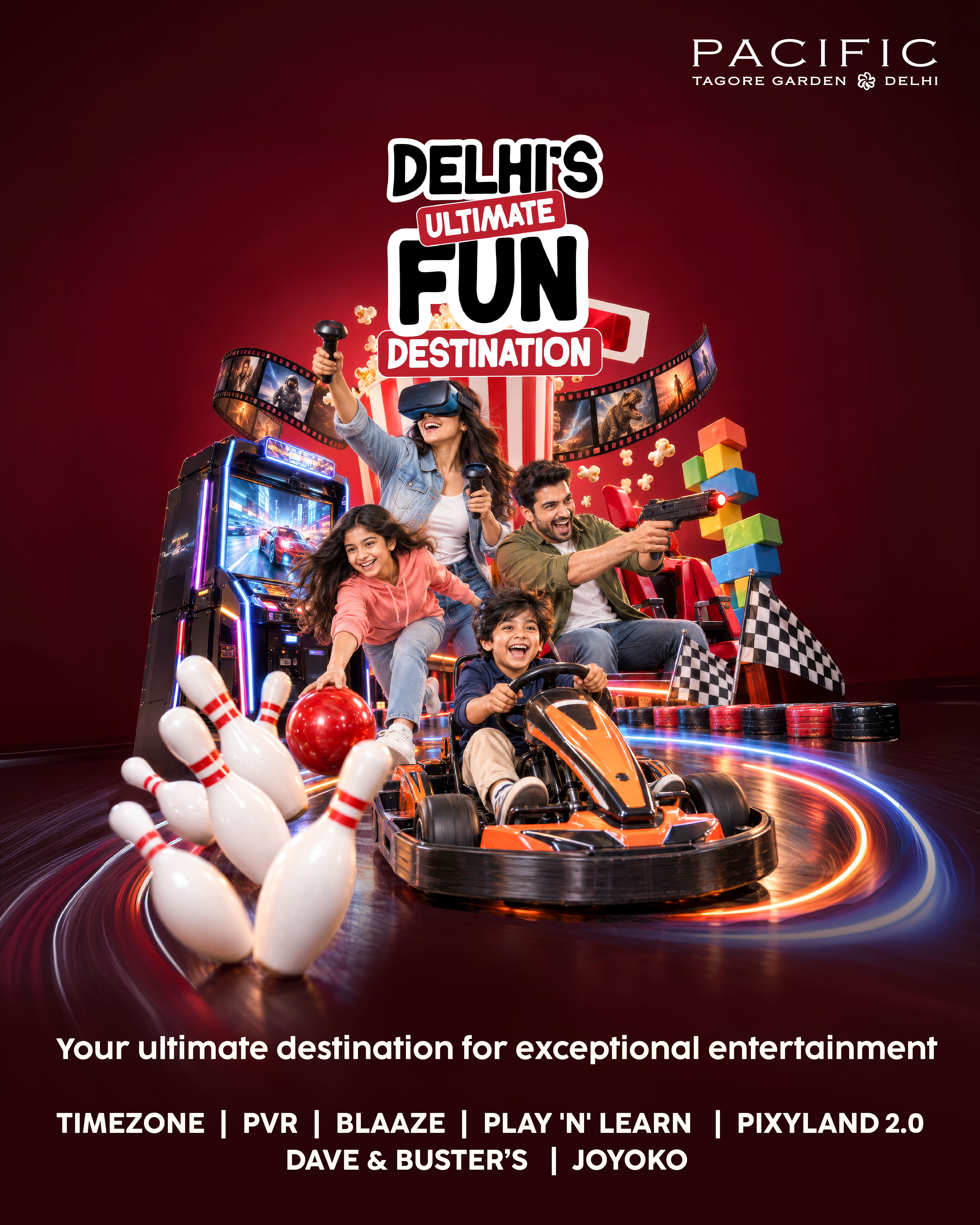 Delhi's Ultimate Fun Destination at Pacific Mall Tagore Garden