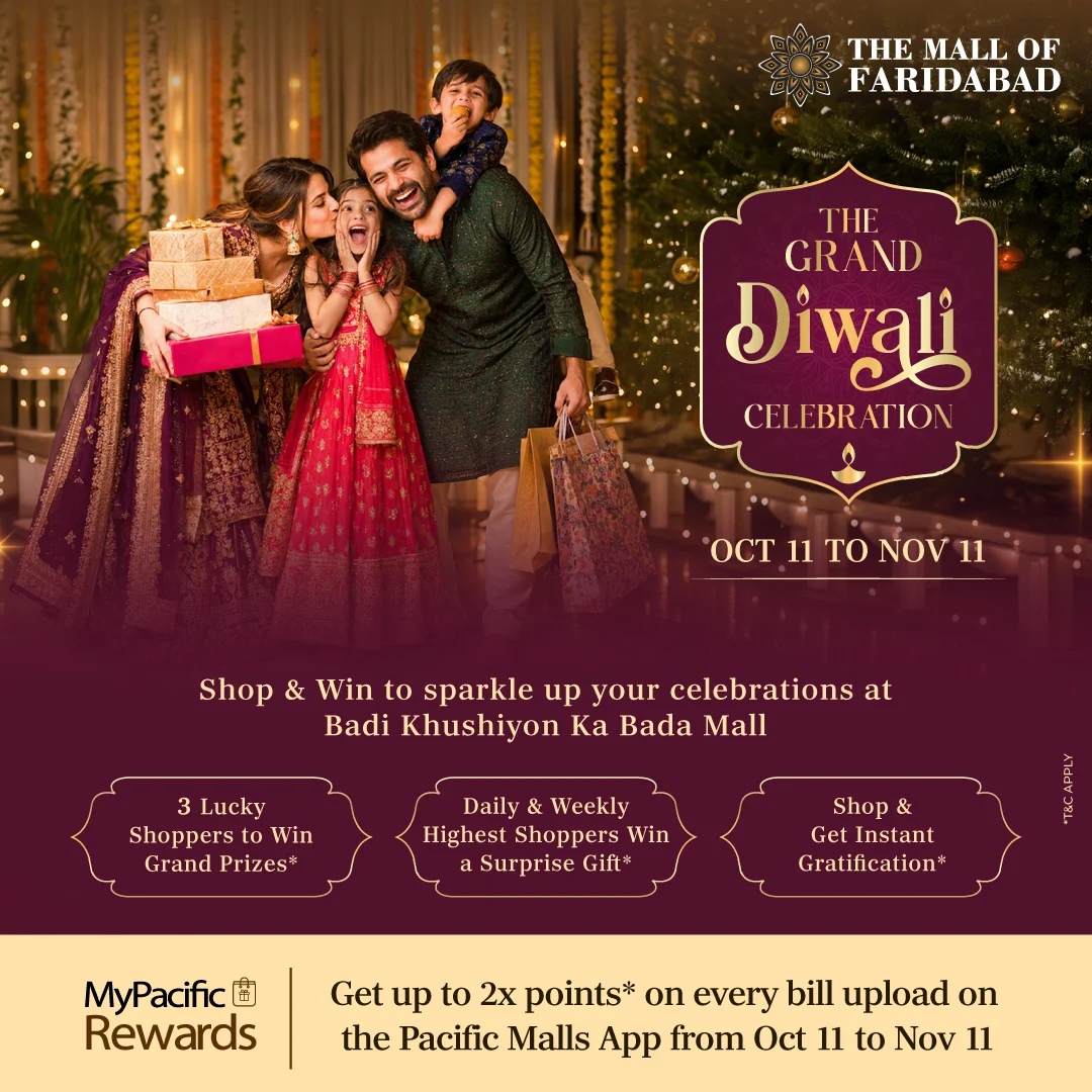 The Grand Diwali Celebration at The Mall of Faridabad