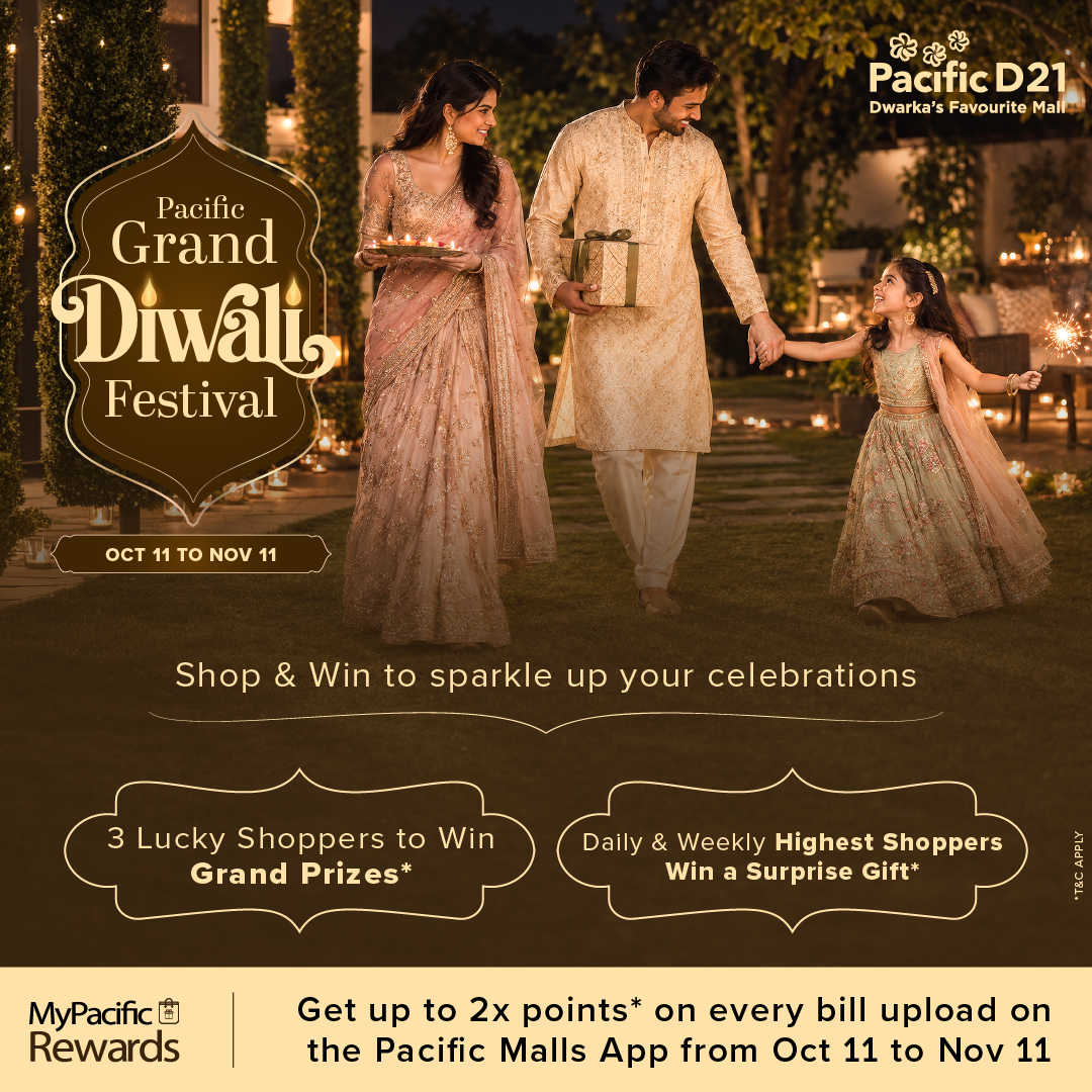 Pacific Grand Diwali Festival at Pacific D21 Mall, Dwarka