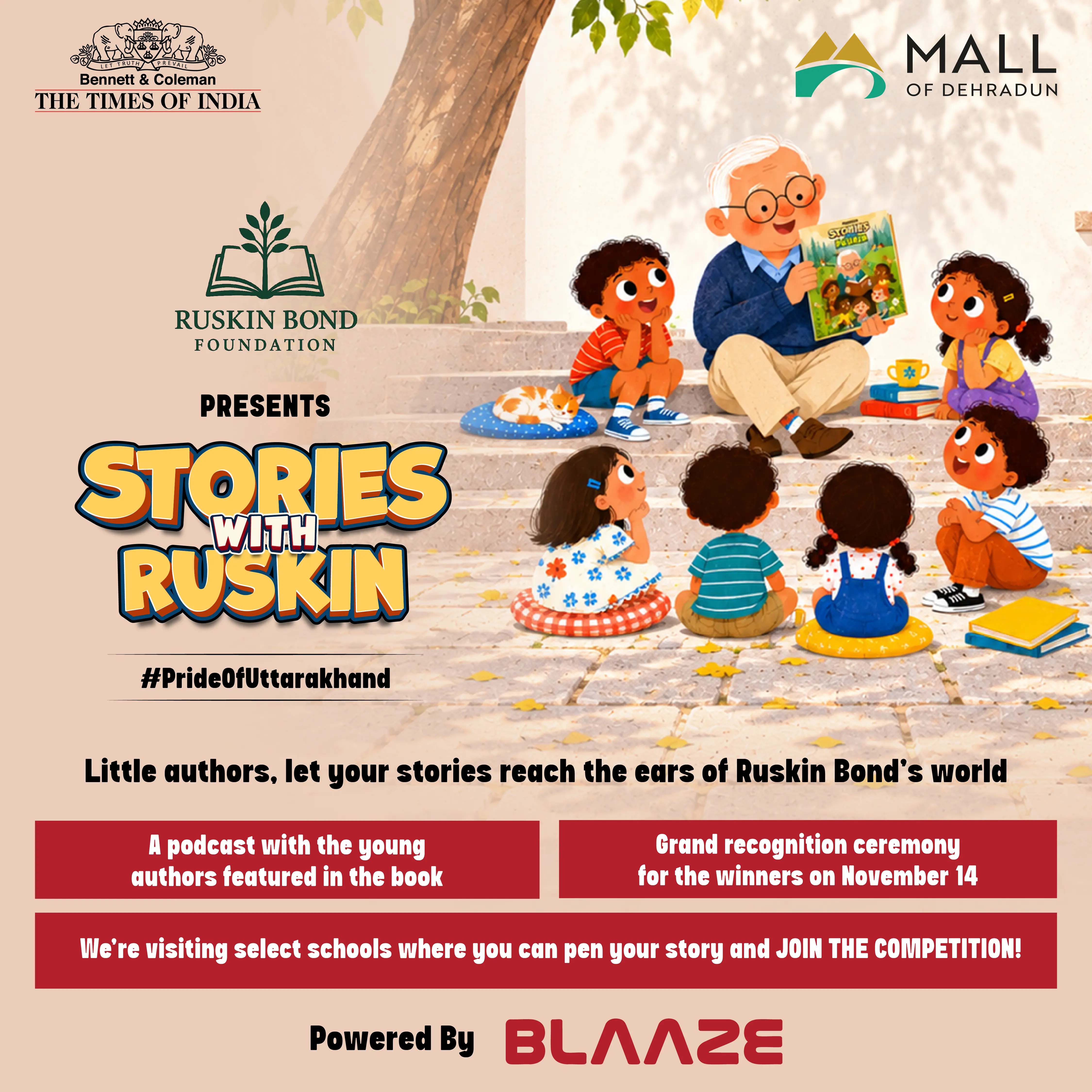 Stories with Ruskin at Mall Of Dehradun