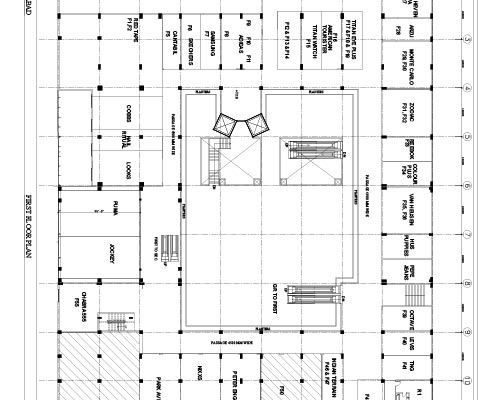 First Floor Map