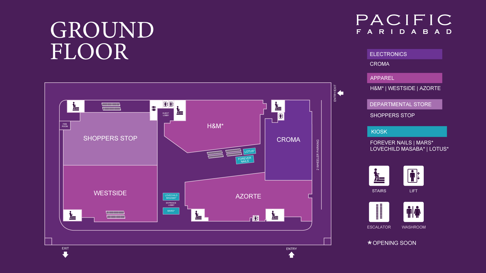 First Floor Map