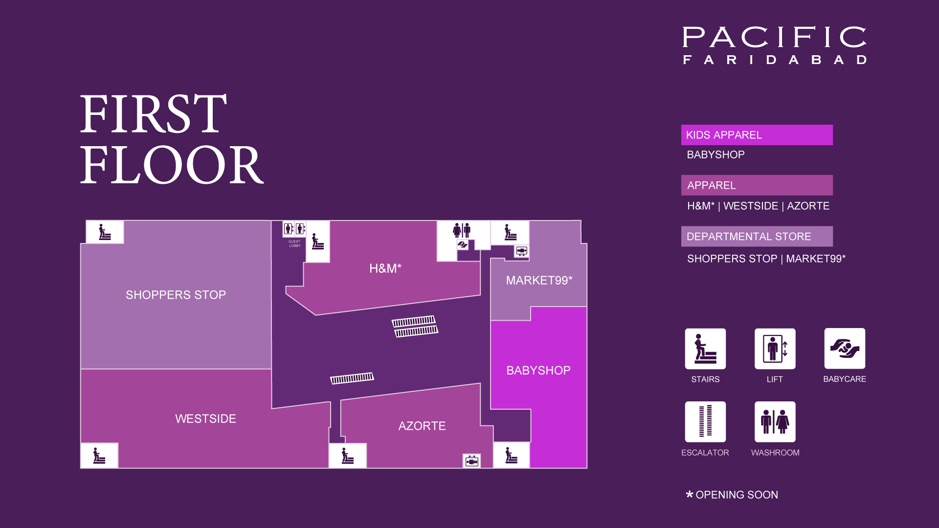 First Floor Map