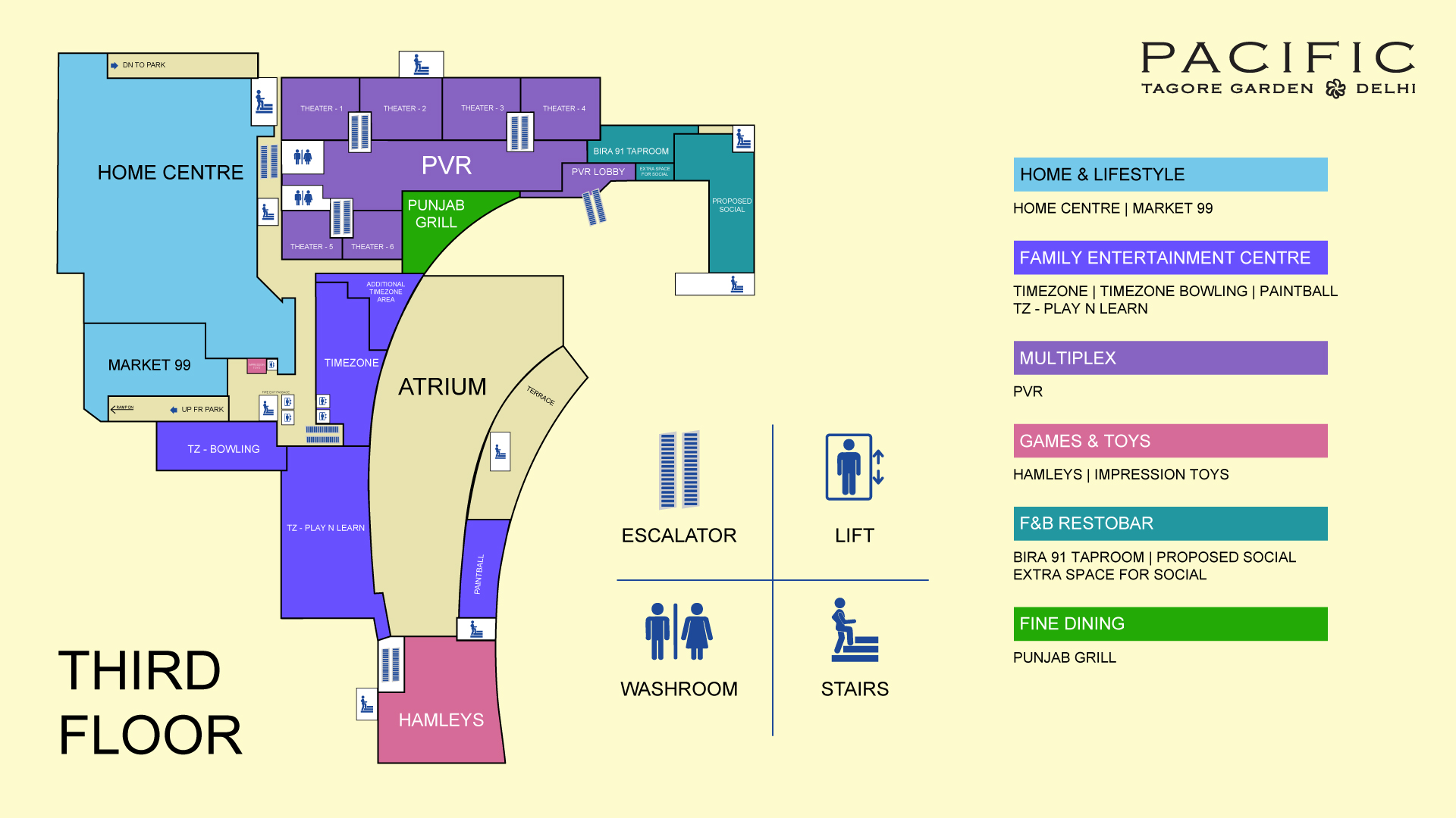 First Floor Map